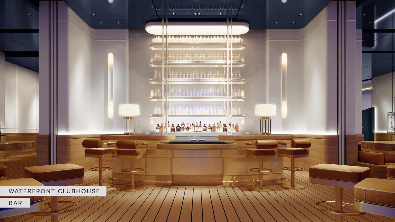 Waterfront Clubhouse Bar