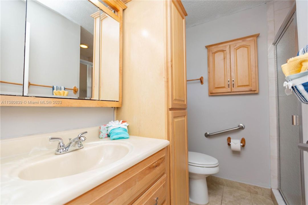 MASTER BATHROOM WITH SHOWER