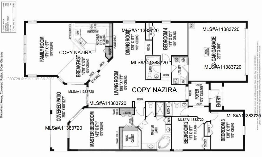 Recently Rented: $5,300 (4 beds, 3 baths, 2476 Square Feet)