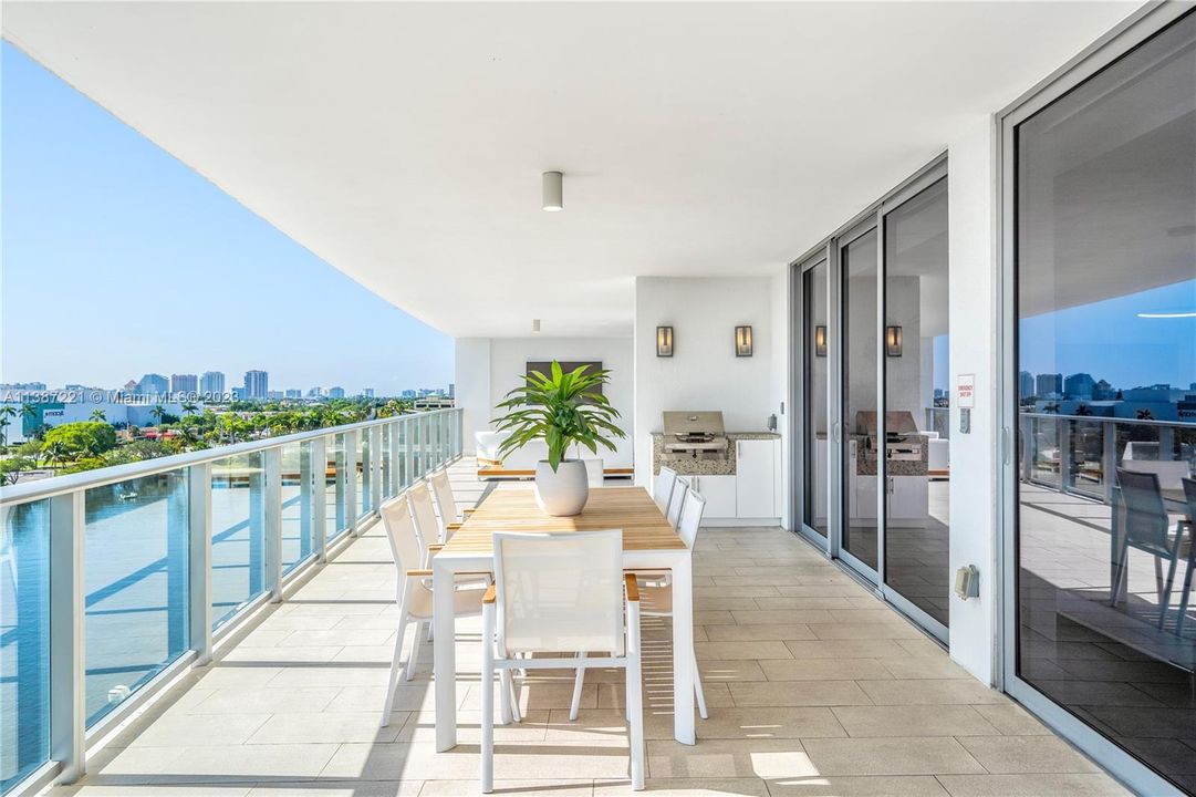 800+ SF Terrace with BBQ