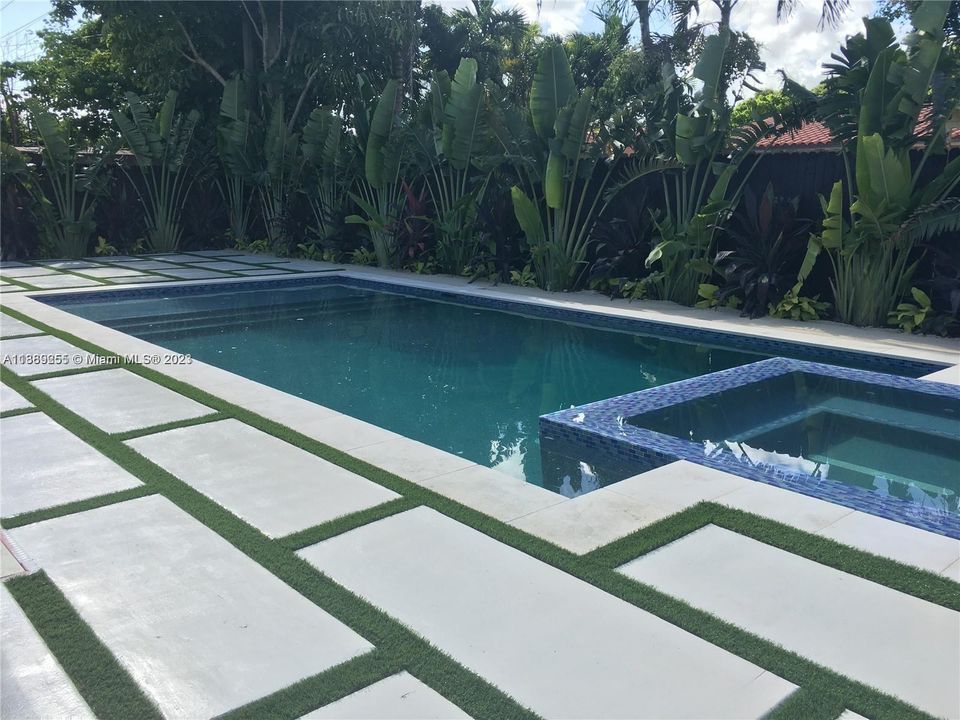 Pool with Jacuzzi