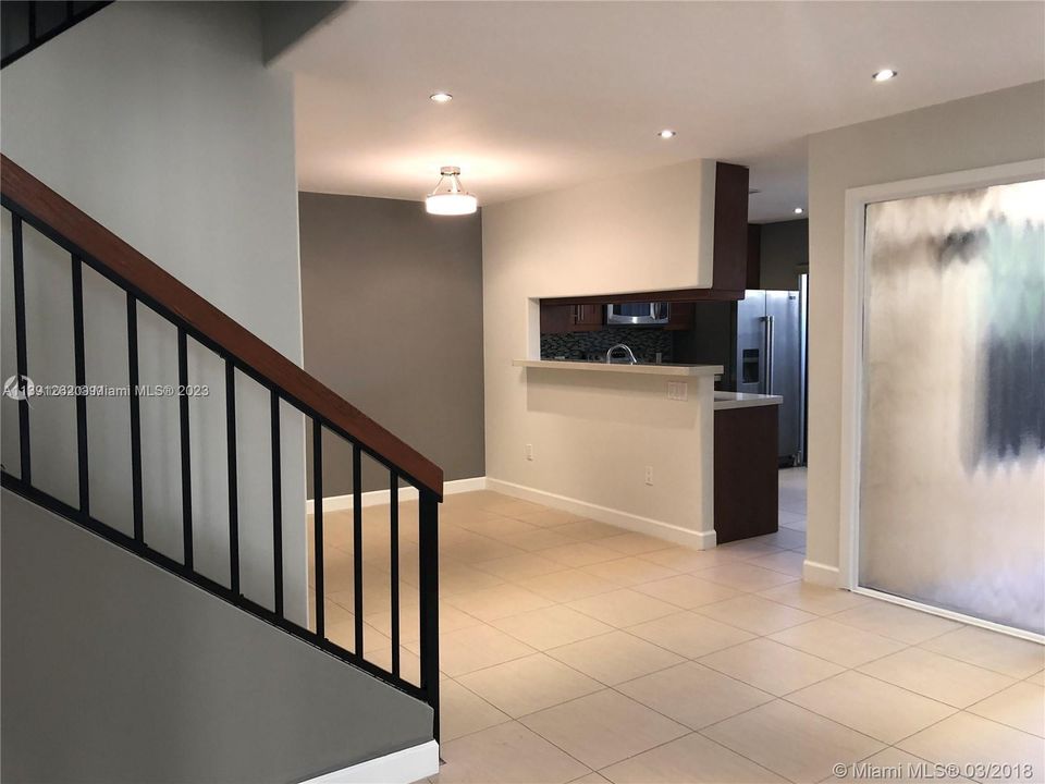 Dining room and stairway