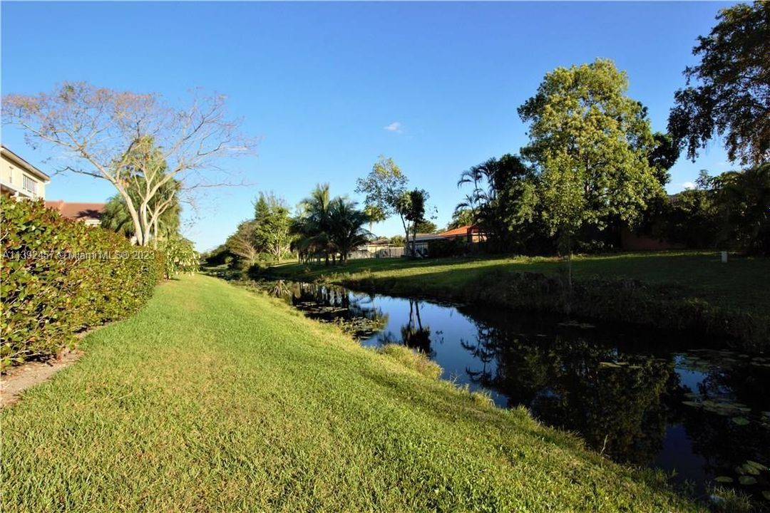 Backyard Canal