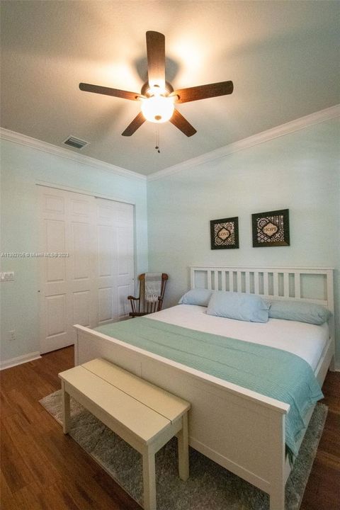 Secondary Bedroom with Large Closet