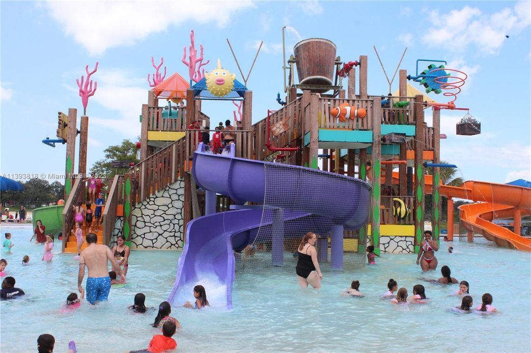 Water Park in CB Smith Park
