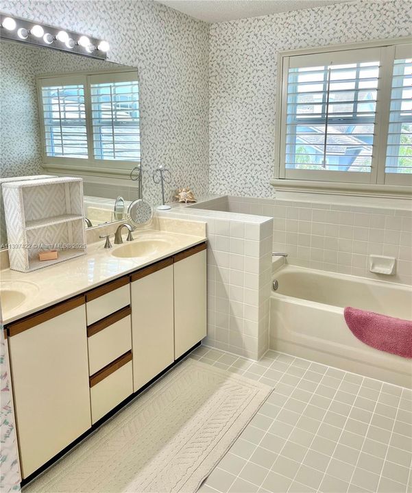 Master bathroom