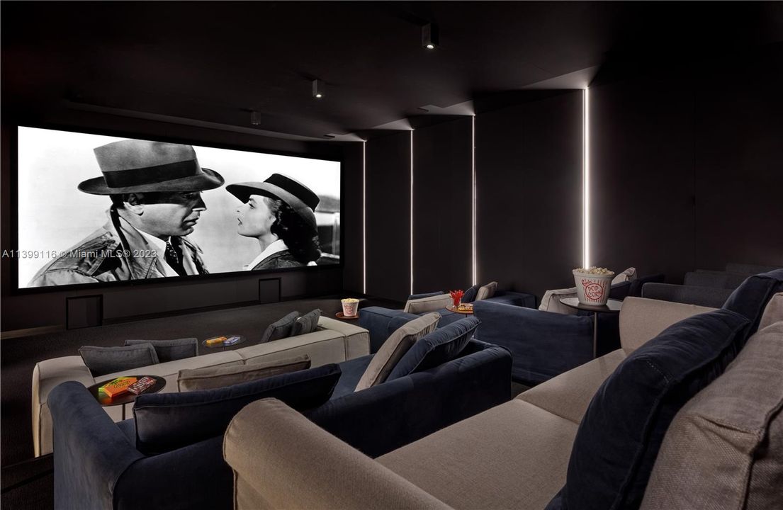 Ritz-Carlton Miami Beach Screening Room