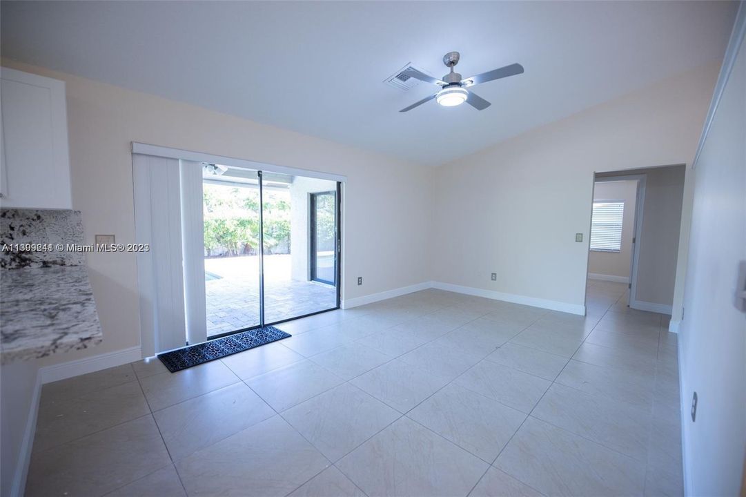 FAMILY ROOM OFF KITCHEN