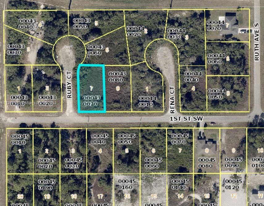 Recently Sold: $17,900 (0.25 acres)