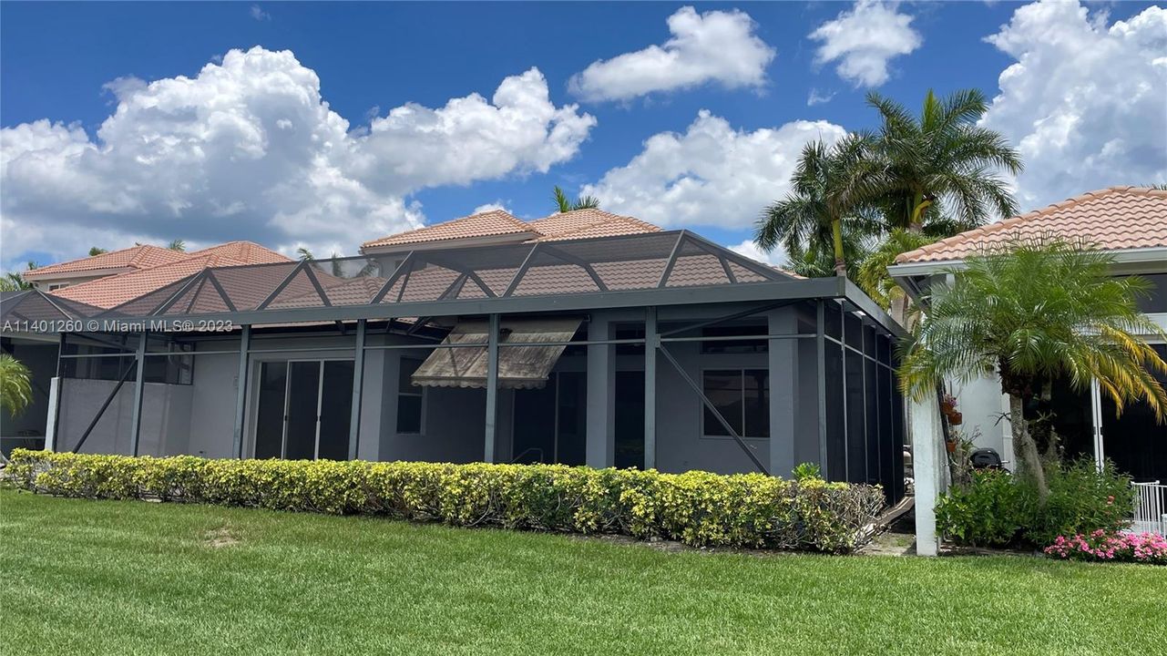 Rear of Property