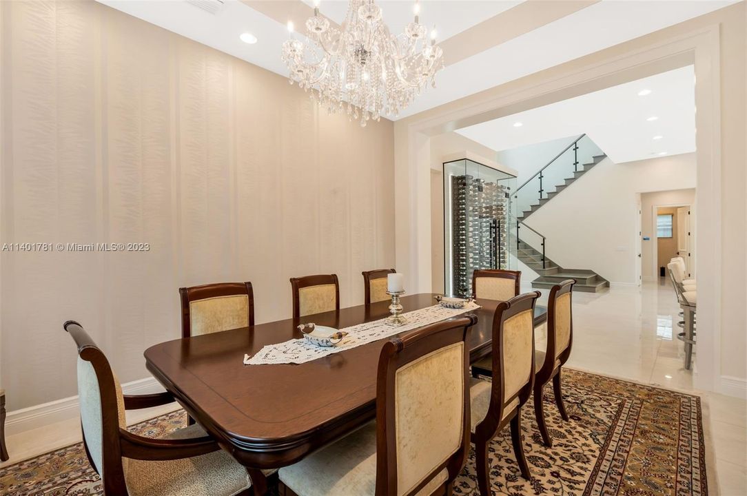 Formal dining room