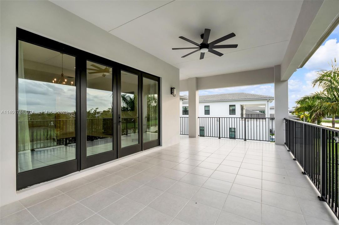 Master bedroom with wrap around balcony for a peaceful retreat