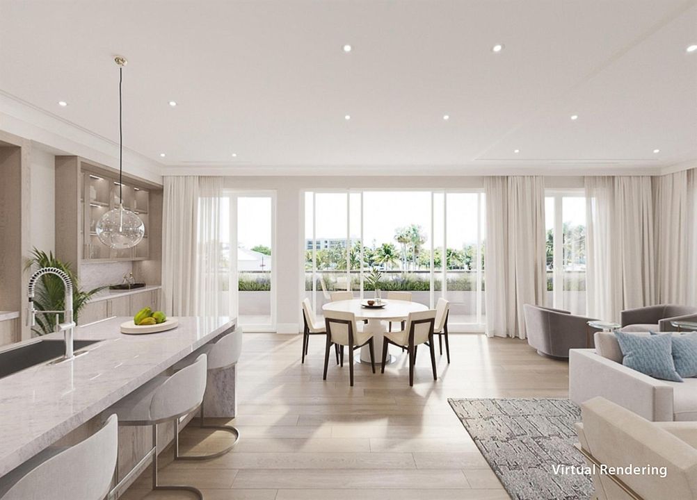 Kitchen/Living Room Rendering