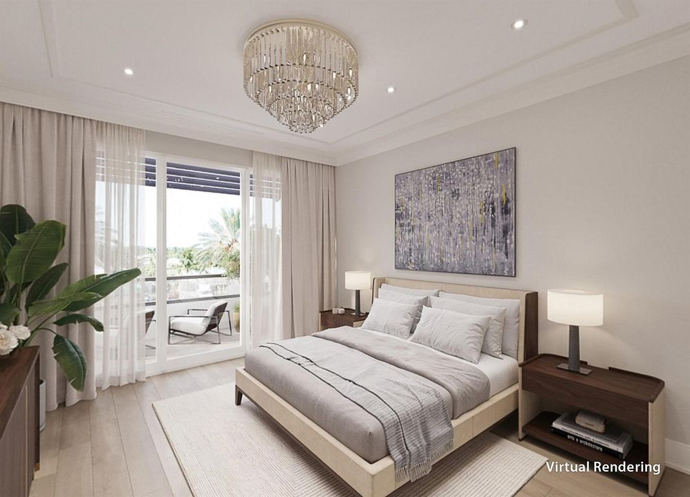 Primary Bedroom Rendering