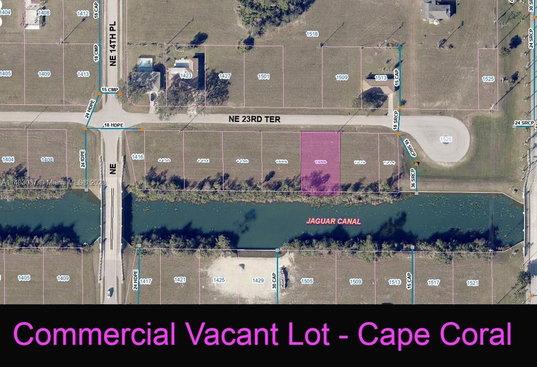 Commercial Vacant Lot Cape Coral