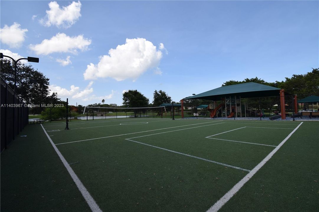 volleyball courts