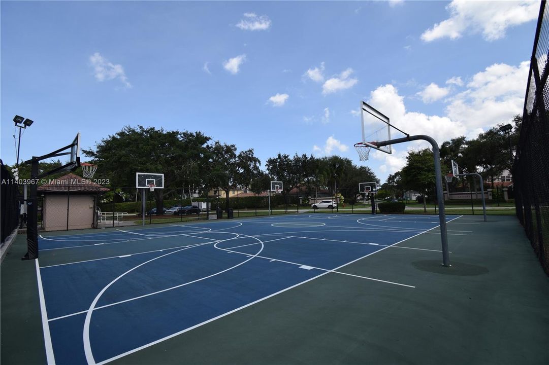 basketball courts