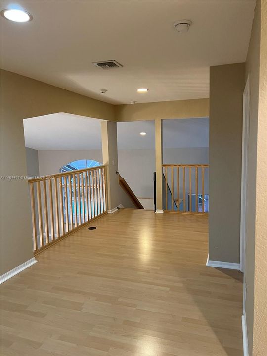 Upstairs foyer