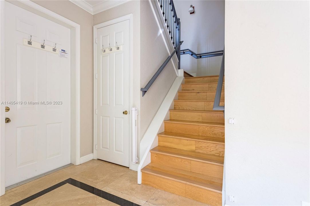 Stairs to the 2nd floor