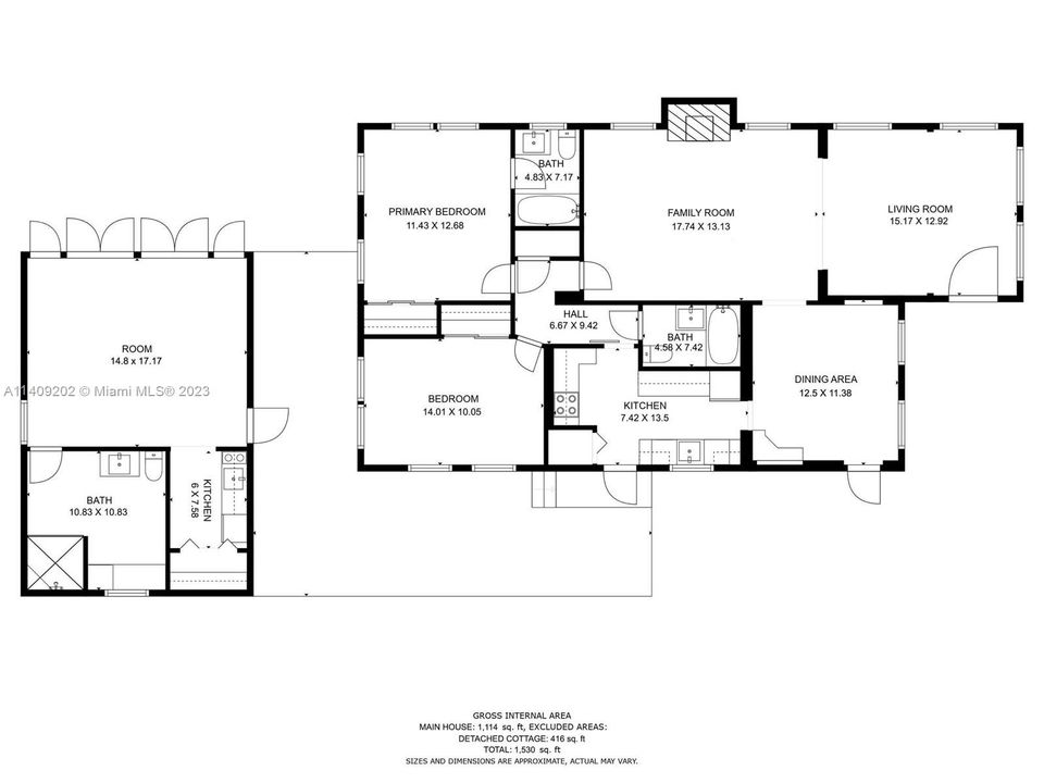Recently Sold: $1,195,000 (3 beds, 3 baths, 1530 Square Feet)