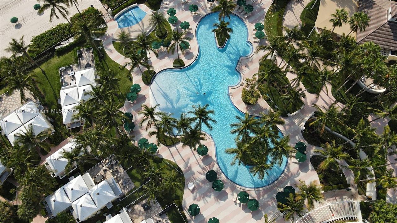 Main Pool / Cabana Area