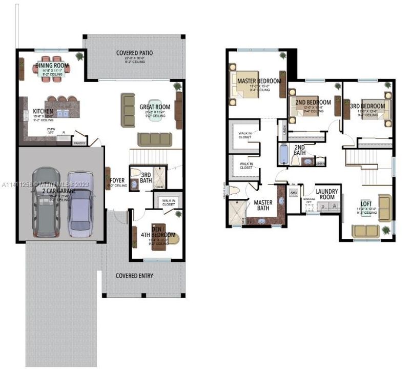 Costa Standard Floorplan