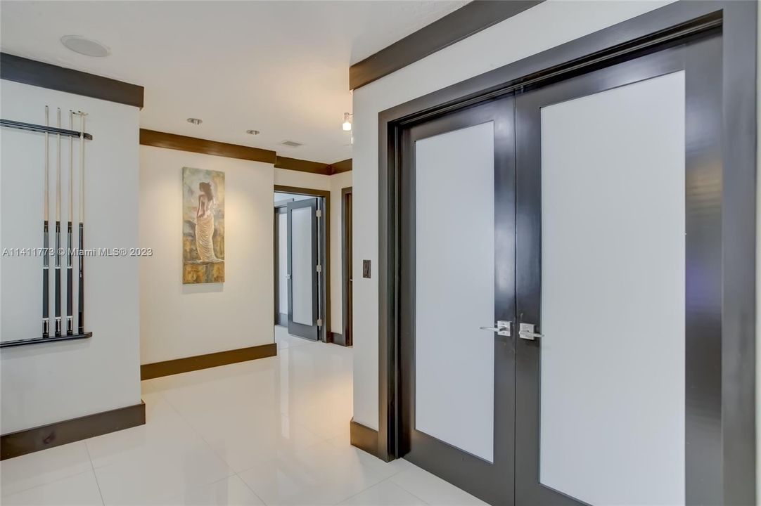 Hallway to Office, Full Bath & 2nd Master Bedroom Suite