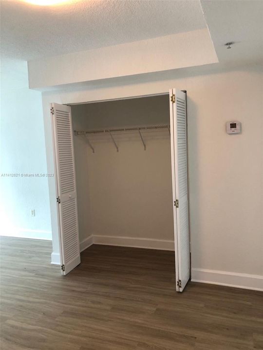 Large main living area closet