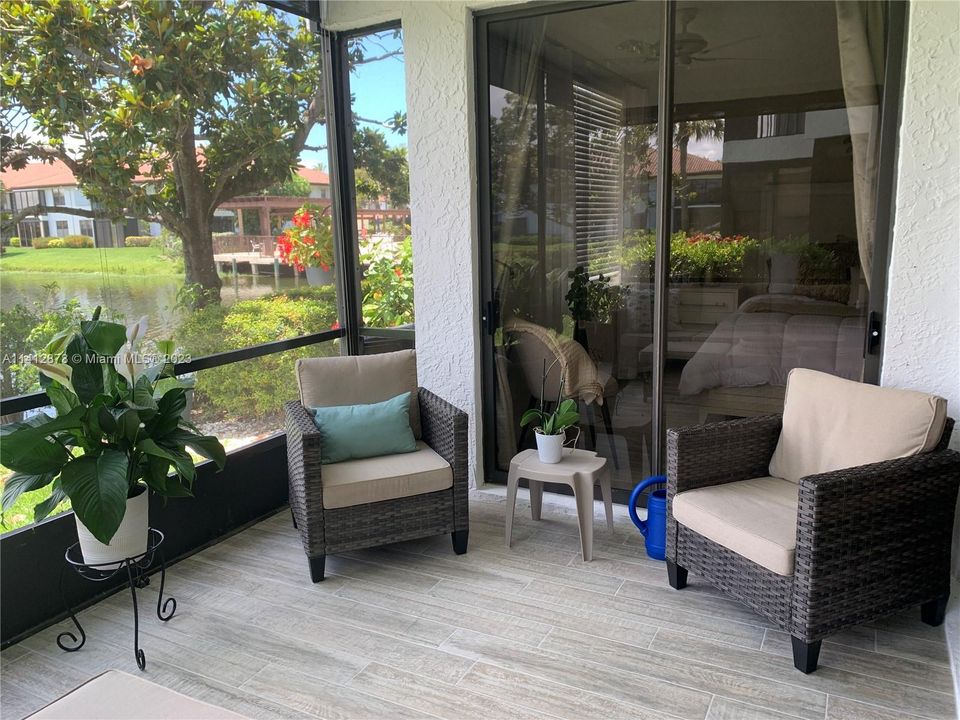 SCREENED PATIO