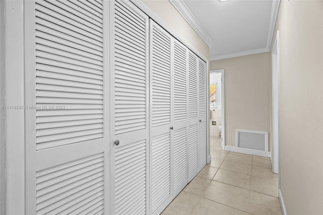 Large Hall closet