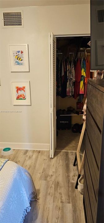 Closet for master bedroom