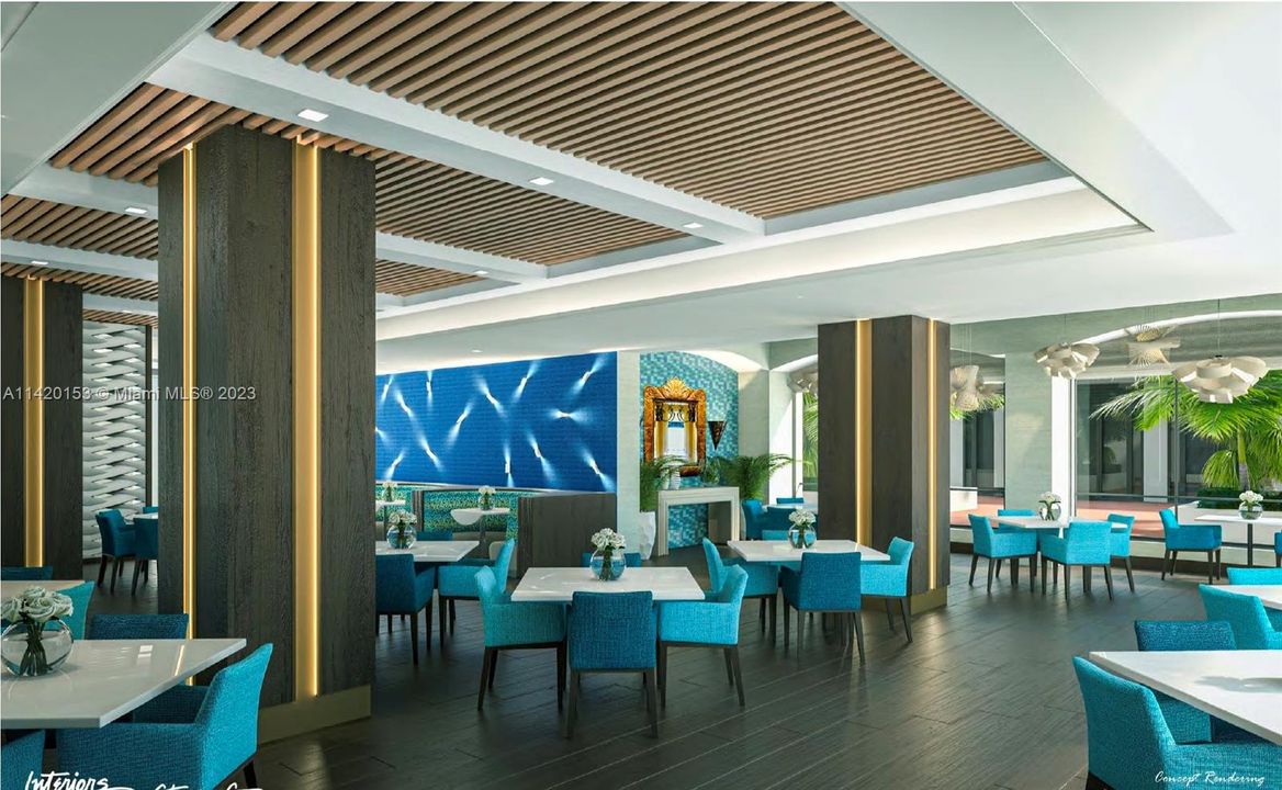 Restaurant in process of renovation