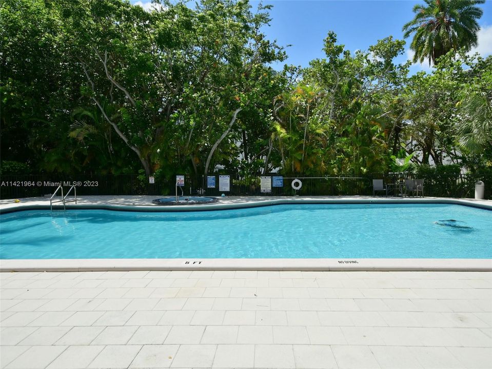 Big enough to swim laps