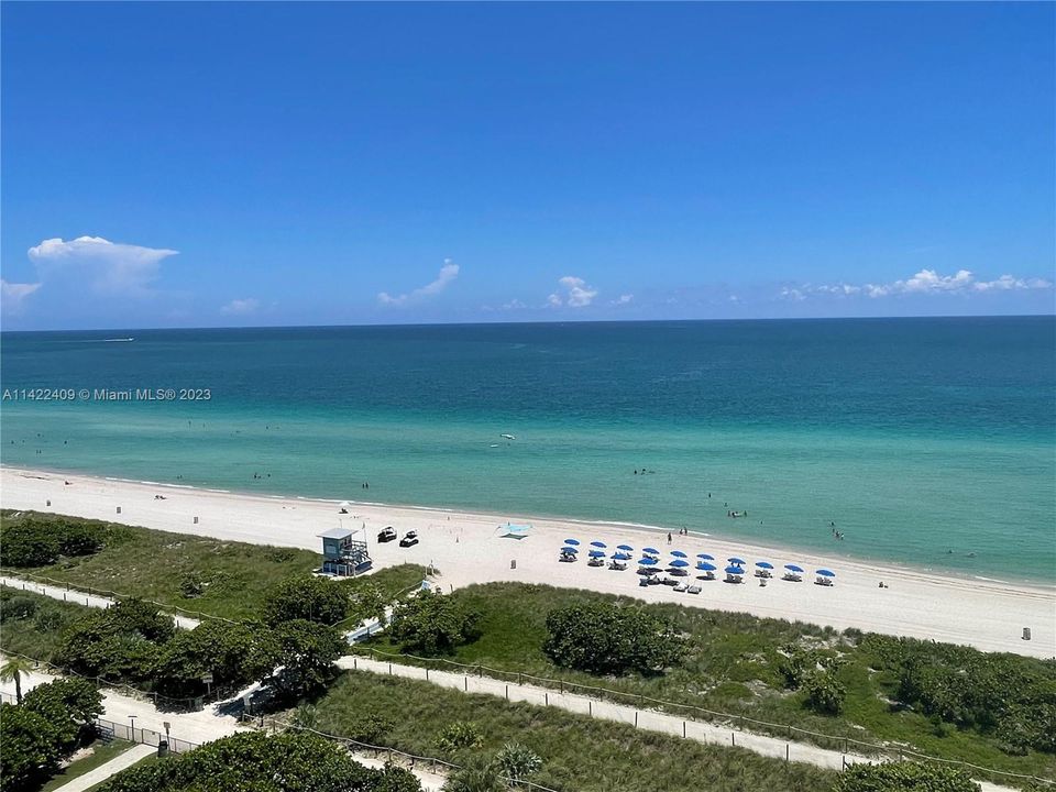 Your VIEW  from one of 2 balconies