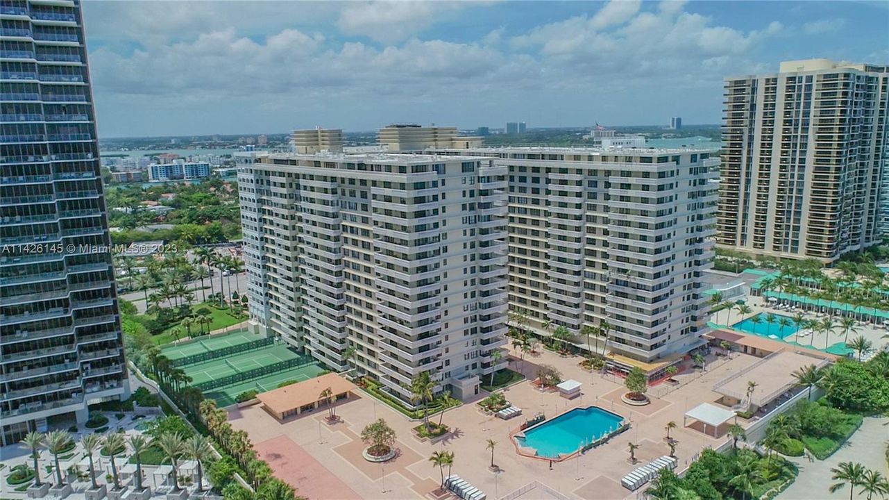 Drone shot East side of Balmoral