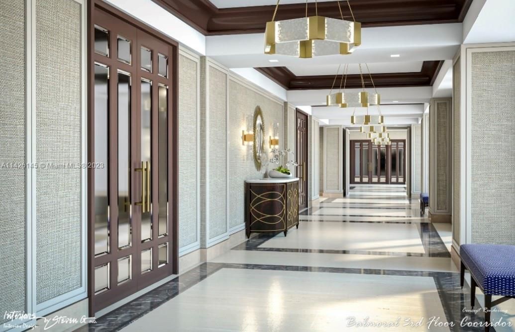 Rendering of Balmoral Lobby Hall
