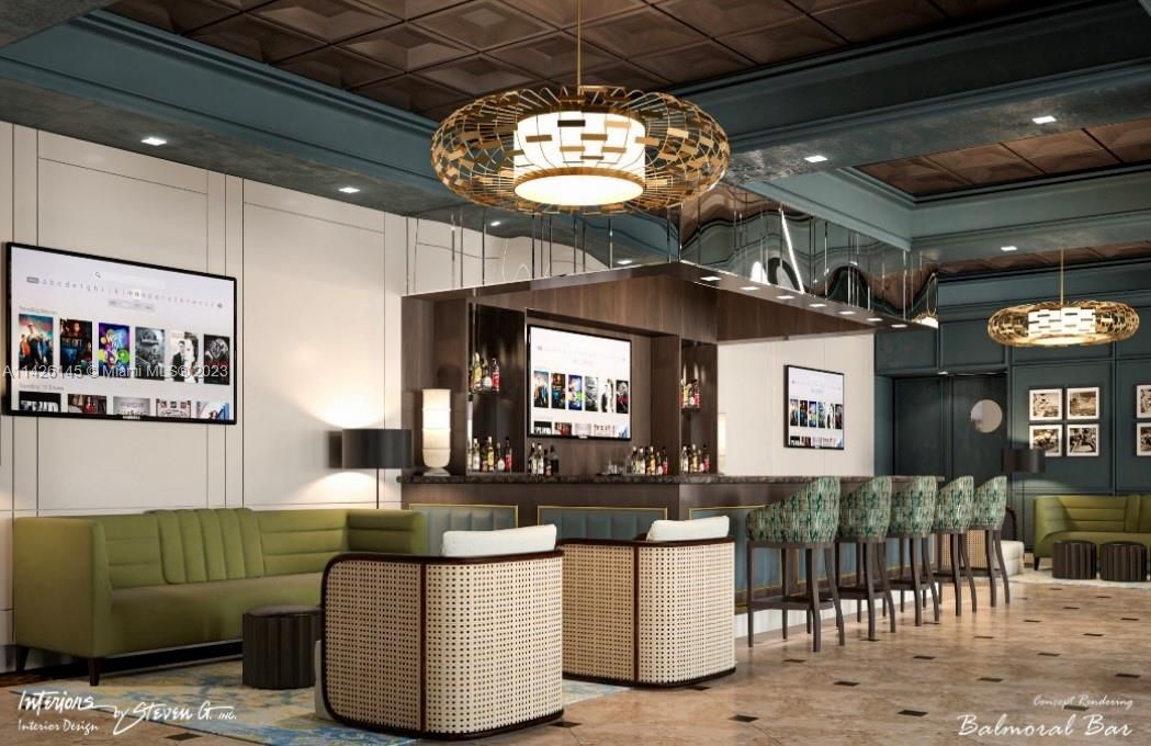 Rendering of Balmoral Bar