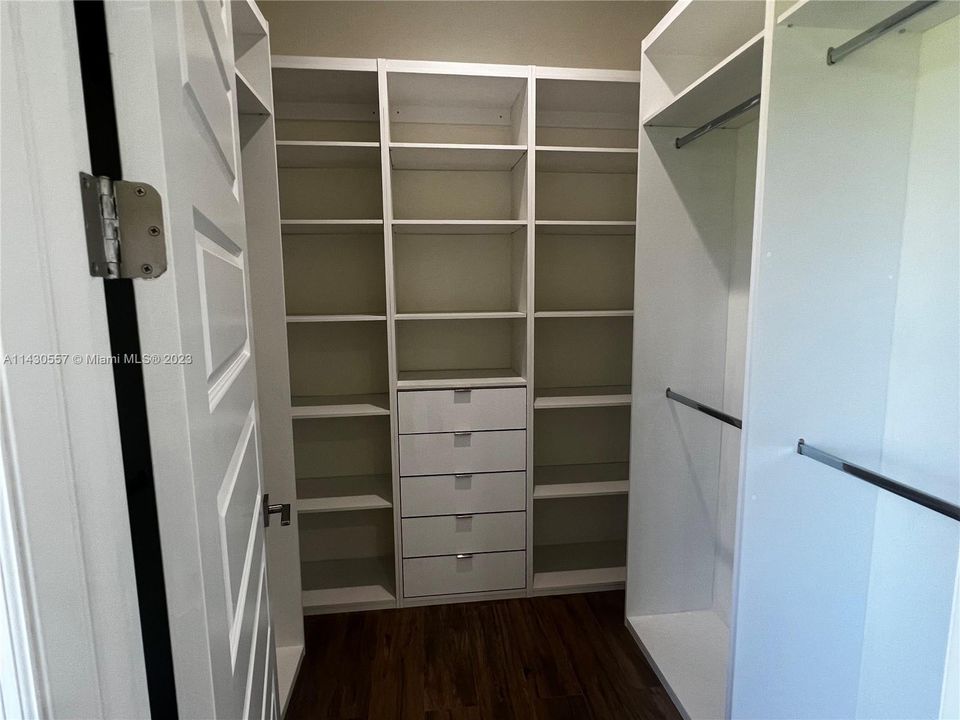 Downstairs Bedroom Closet