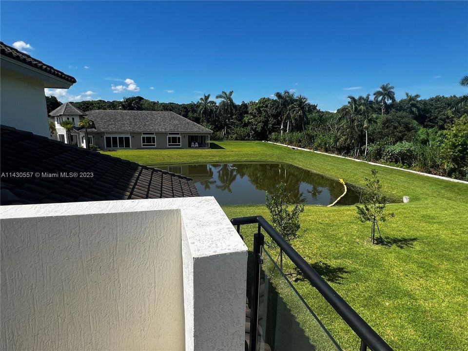 View from Master Bedroom Balcony