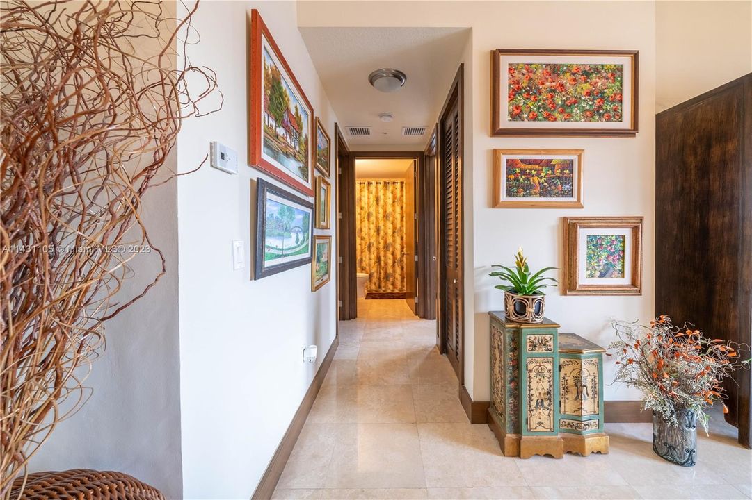 Hallway to Mater bedroom