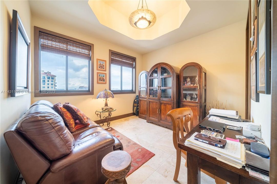 Third Bedroom being used as an Office