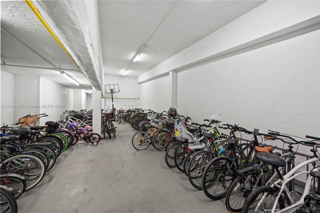 Bicycle storage