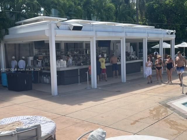 ONE OF THE BEACH BARS