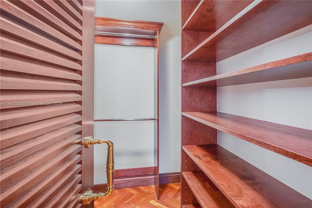 Principal Bedroom 2 of 2 walk-in closets