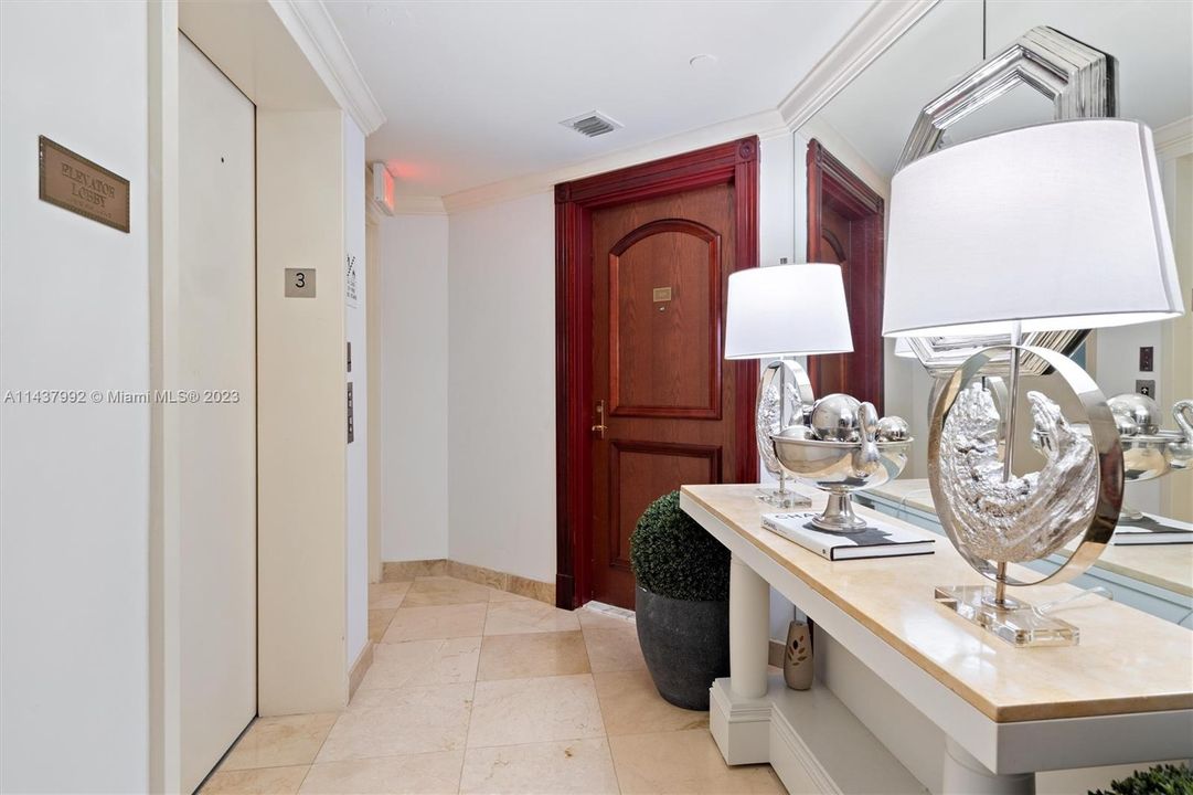 Private Elevator Vestibule