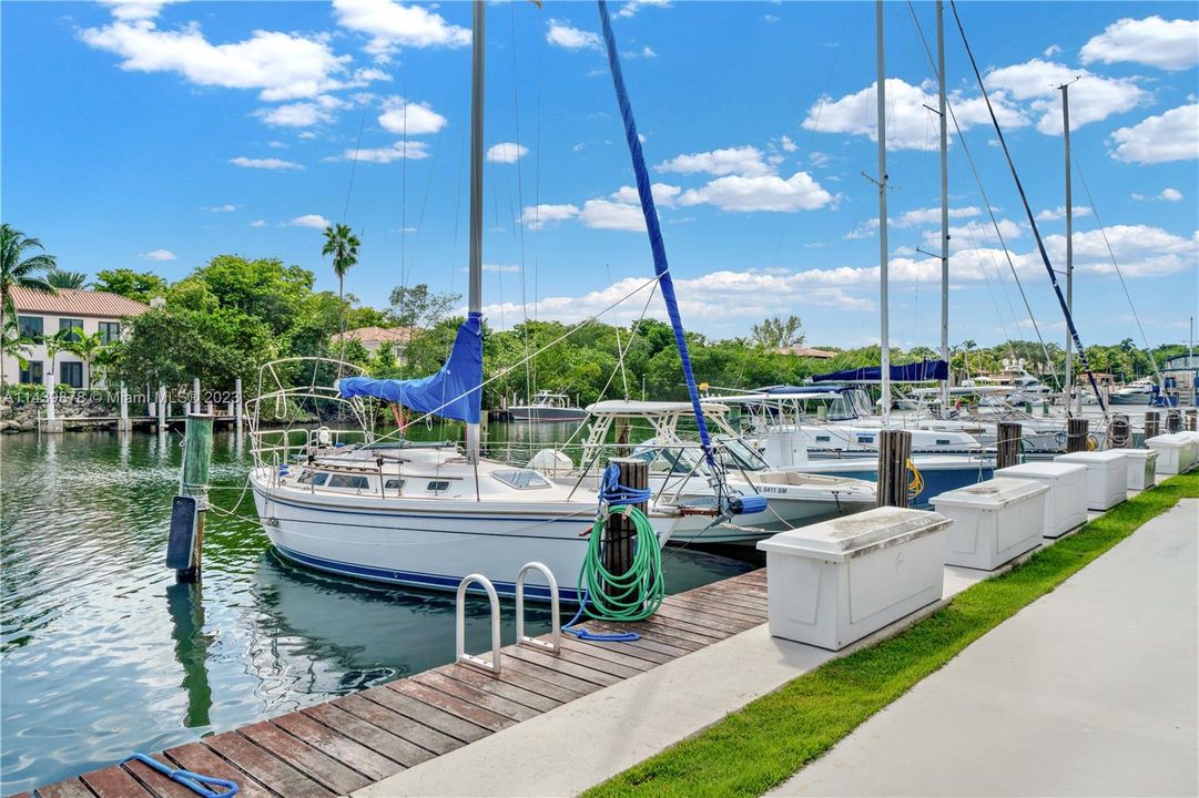 Beautiful view of the CG waterway