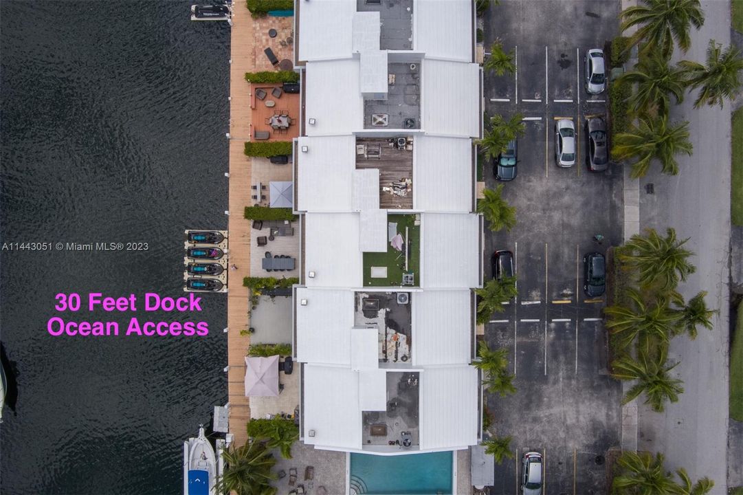 30 Feet Dock INCLUDED