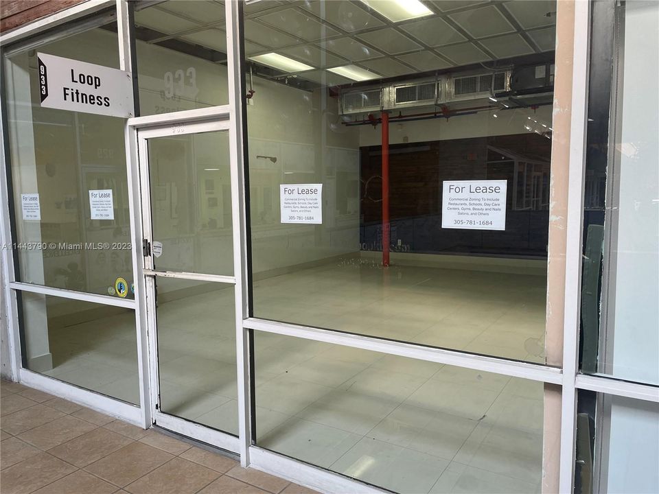 Front View of the Unit