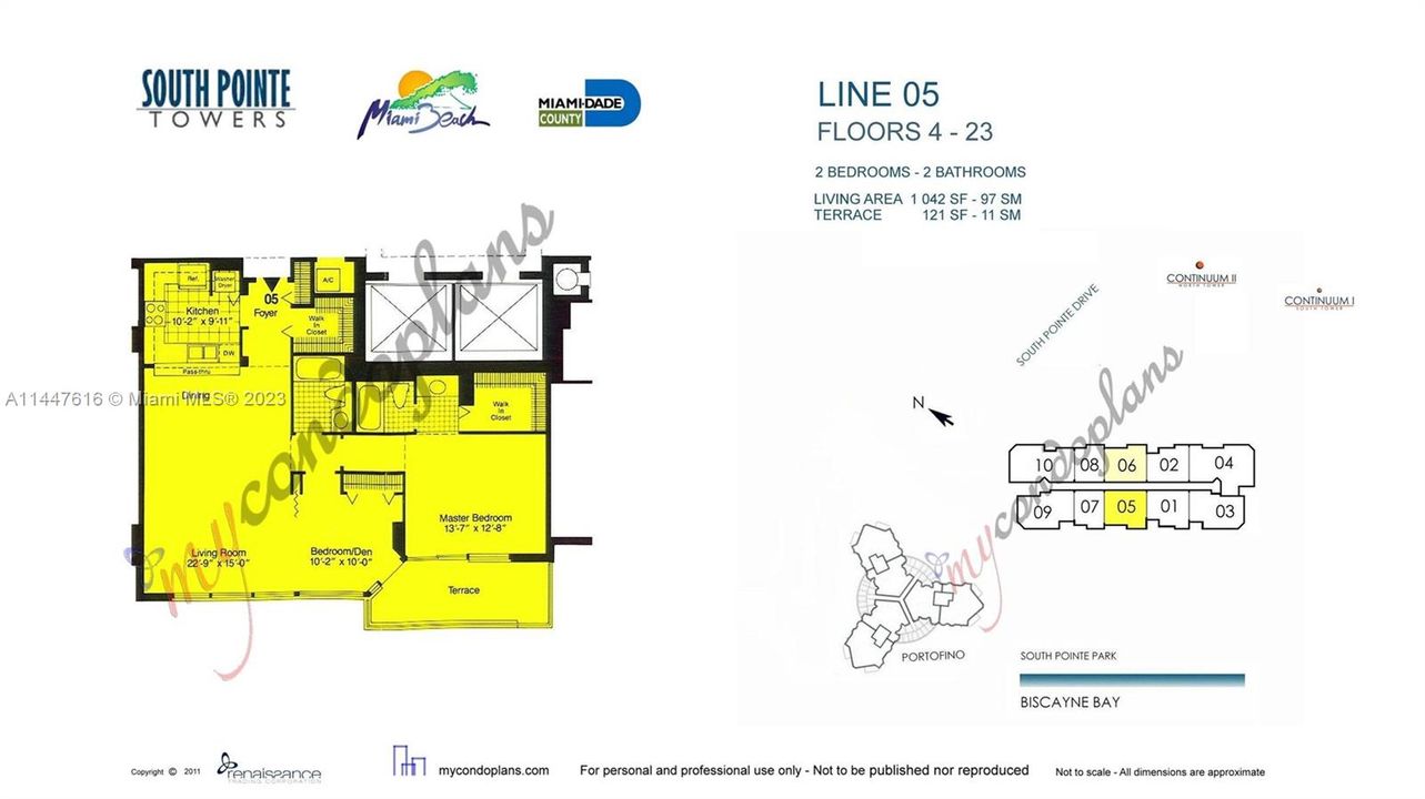 Recently Sold: $1,249,900 (1 beds, 2 baths, 1042 Square Feet)