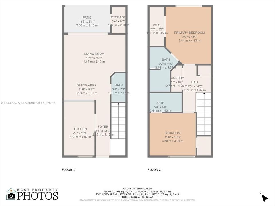 Recently Rented: $2,350 (2 beds, 2 baths, 1120 Square Feet)